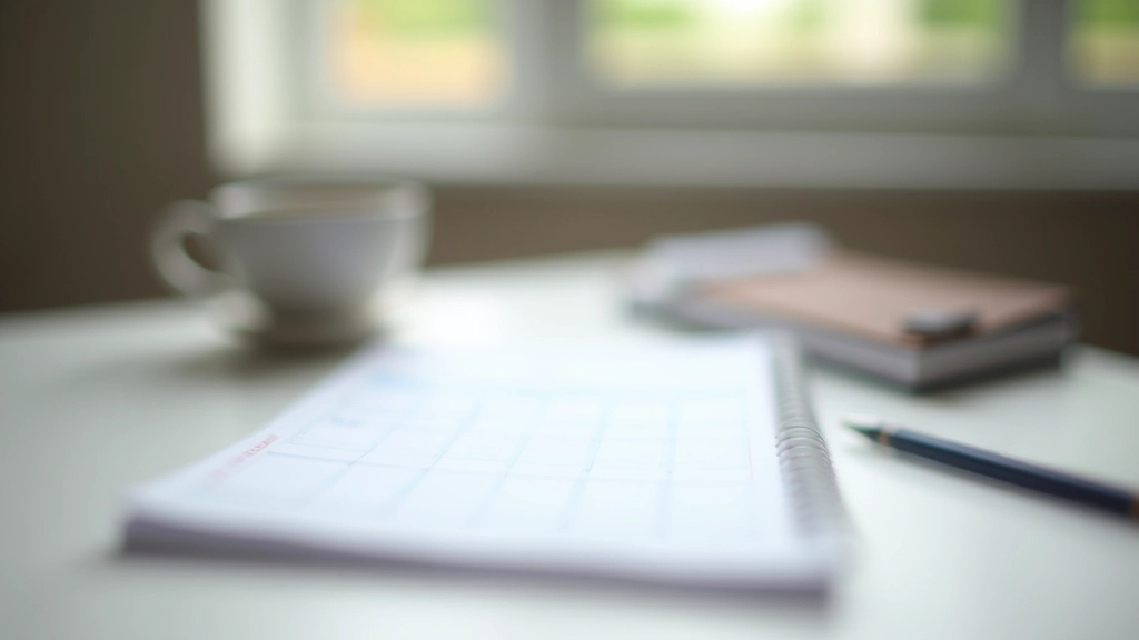 Calendar showing work experience timeline and planning for secondary school student career exploration