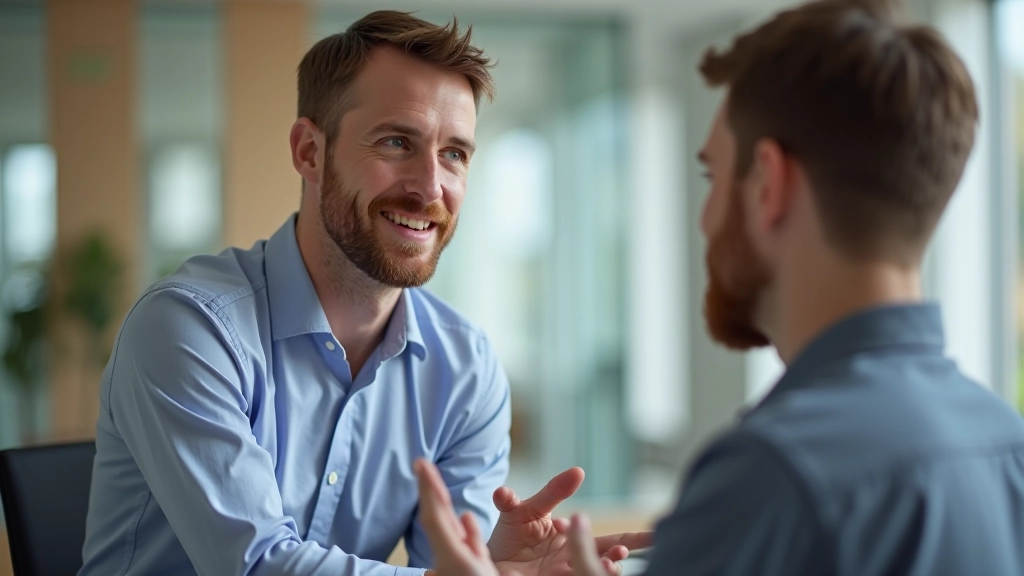 Professional mentor guiding teenager through workplace tasks and responsibilities during work experience placement